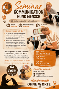 Seminar Kommunikation Hund Mensch